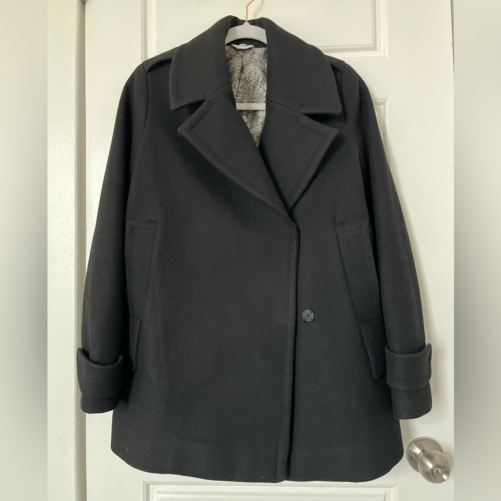 Black Wool Coat
